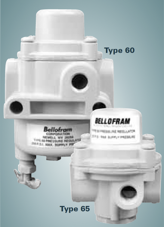 Bellofram Type 60 and 65 Pressure Regulators
